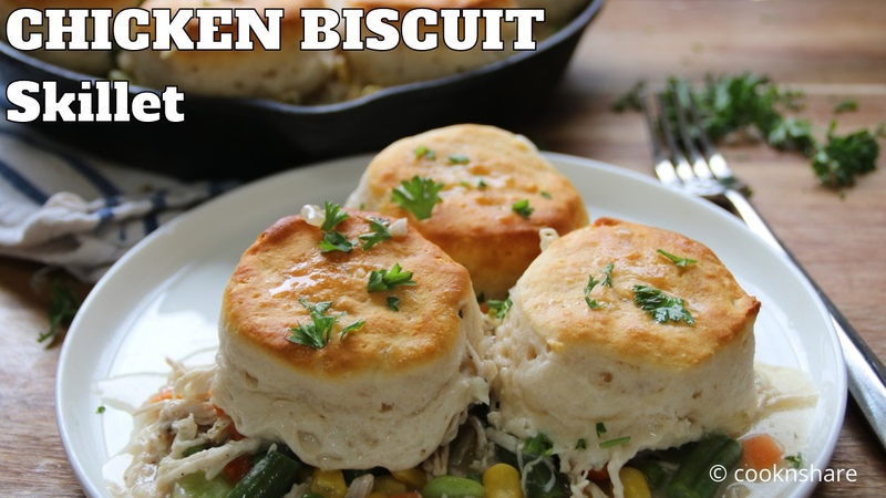 Easy Country Chicken Biscuit Skillet Ultimate Comfort
