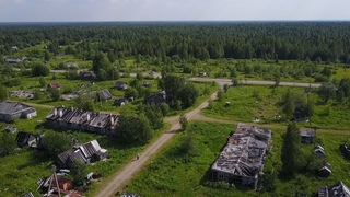 Исчезает еще один посёлок с гулаговским прошлым.ВЕРХНЯЯ ОМРА в Республике Коми