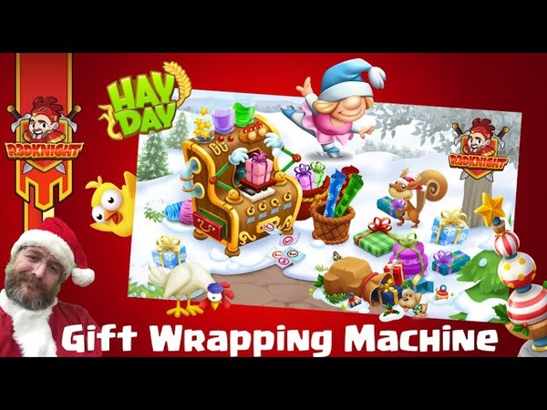 Hay Day Gift Wrapping Machine ( All