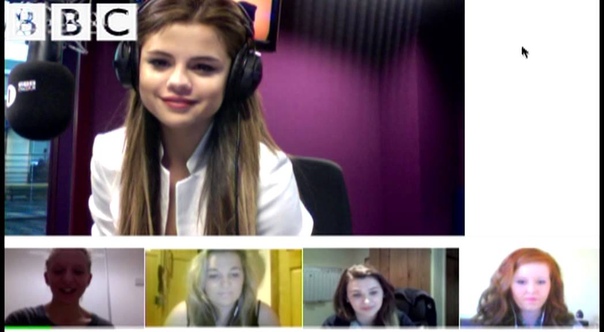 Selena Gomez joins Grimmy to have a web chat with