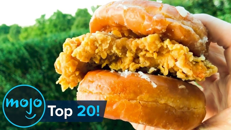 Food Drinks. Top 20 Craziest Fast Food Menu Items of the Last Decade (