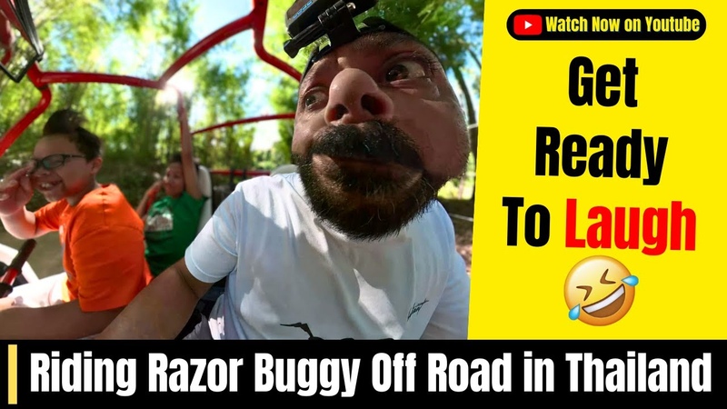 Hilarious Faces Insta360 One X2 POV Off Road Buggy Ride Chiangmai