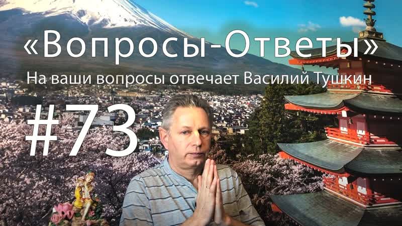 Вопросы Ответы, Выпуск, 73 Василий Тушкин отвечает на ваши