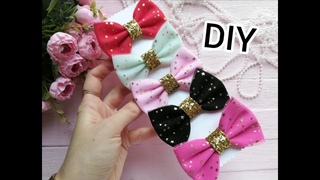 🎀Бантики-минутки! Очень просто и красиво