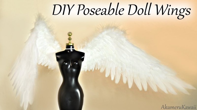 DIY Angel Doll Wings Doll Craft