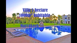 Villa 5 suites, 2 chambres 1000m sur 1 hectare, Agence-immo-marrakech