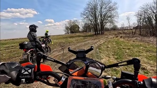 #21-1 Поездка с ребятами на карьер | KTM 390 Adventure SW | Rato Warrior | G-moto Cross X