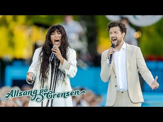 Didrik Solli-Tangen og Loreen  The prayer (Allsang p Grensen 2022)