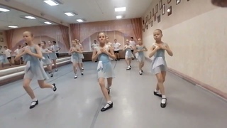 Поклон. Народный характерный танец, контрольный урок. ДШИ 2, 4класс.