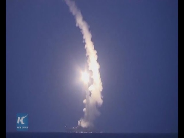 RAW: Russian warships fire cruise missiles at IS from Caspian