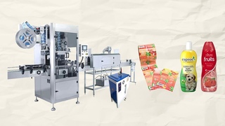 HYTS-150B Shampoo Bottle Shrink Sleeve Labeling Machine