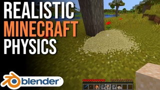 Realistic Minecraft Sand - Blender VFX Tutorial