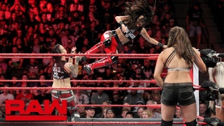#video@rubyriottdaily | The Bella Twins & Natalya vs. The Riott Squad: Raw, Sept. 24, 2018