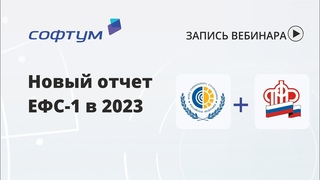 Вебинар: Новый отчет ЕФС 1 с 2023 года