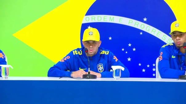 Seleção Olímpica Rio 2016: Coletiva Gabriel B. , Luan e Gabriel