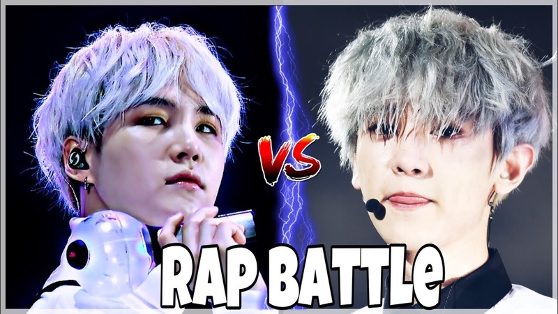 BEE CHANYEOL ( EXO) vs SUGA ( BTS) RAP BATTLE