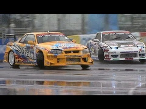 2012 D1 GP Drifting Round 1 Top 16 Suenaga vs Matsui VIDEO OPTION Part 9,