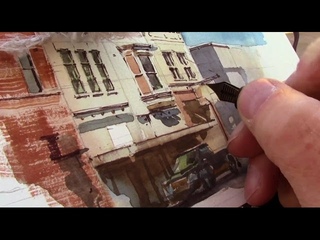 Уличное рисование с James Gurney