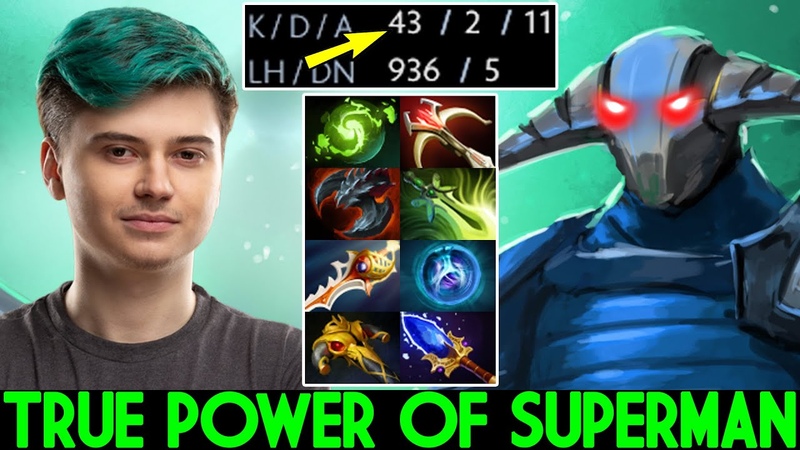 RAMZES Sven True Power of Superman 3 Hit K. O 42 Kills Dota