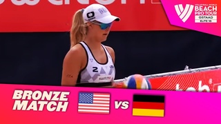 Nuss/Kloth vs. Mller/Tillmann -  Bronze Match Highlights Gstaad 2023 #BeachProTour