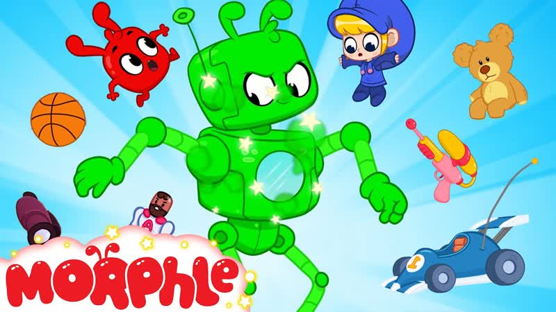Messy Toys Mila and Morphle, Cartoons for Kids, Morphle