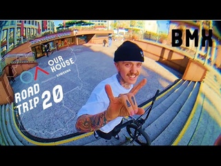 OUR HOUSE Road Trip, BMX Edit with Bruno Hoffmann, Felix Prangenberg, Kilian Roth and Mo Nussbaumer!