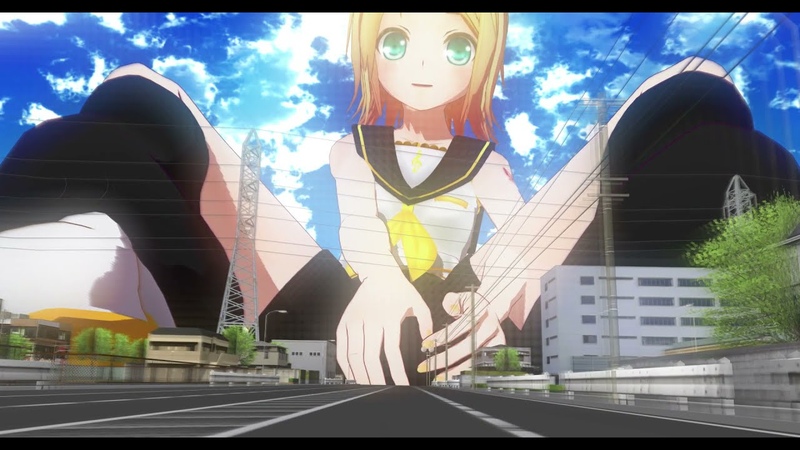 My biggest girlfriend Rin : MMD