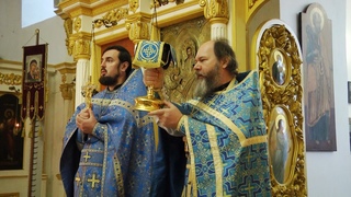 Литургия на праздник Казанской иконы Божьей Матери в Судогде .