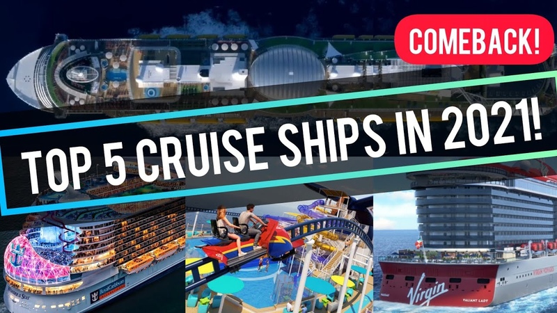 TOP 5 BEST NEW CRUISE SHIPS IN 2021 (incl. Royal Caribbean, Virgin, Carnival,