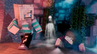 Грейт Фолз - Призрак - Серия 5 (Minecraft сериал)