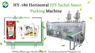 HY-180 Horizontal FFS Sachet Sauce Packing Machine