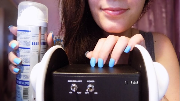 Italian ASMR Binaural Shaving foam sound, 3 Dio sub Eng,