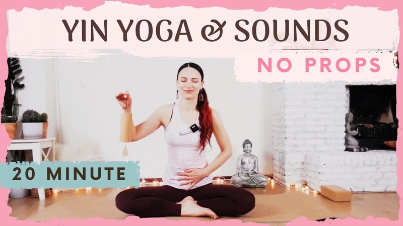 20 Minute Morning Yin Yoga FULL BODY Stretch, With Music NO PROPS, Set Intentions for your