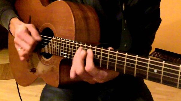 Heavy overdrive on an acoustic