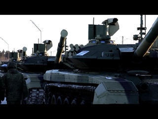 Поступление танков Т-90М на вооружение в танковую армию ЗВО