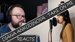 BRAZILIAN BASS PLAYER REACTS | DIANA ANKUDINOVA - TAKE ON ME