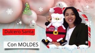 🔥Como hacer un dulcero de santa Claus para la escuela | DIY | con moldes incluidos