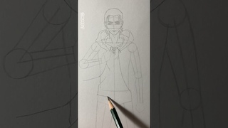 Drawing Eren - Attack on titan #shorts