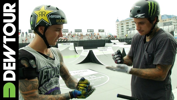Logan Martin vs Kyle Baldock in Game of 2014 Dew Tour Beach