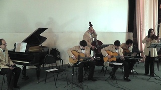Nuages (Django Reinhardt). Ar. Le Quintette du Hot Club de France. Gypsy jazz manouche guitar