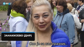 ИН4С на референдуму у ДНР: Ово је за нас празник и повратак у загрљај мајке Русије!