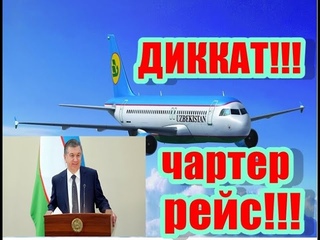 Хуш хабар! Президент чартер рейслар хакида гапирди!