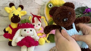 Вязовлог/ Готовые работы/Игрушка компаньон/#вязанныеигрушки#вязаниенапродажу#вязание