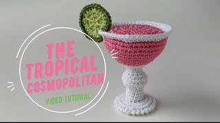 Easy to crochet Tropical Cosmopolitan