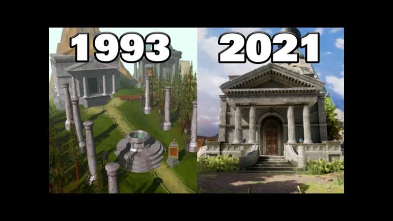 Evolution of Myst Games 1993