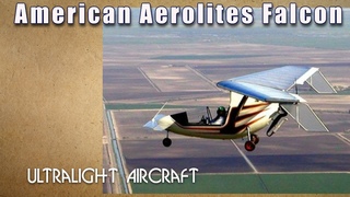 Falcon, American Aerolites Falcon single seat ultralight aircraft.