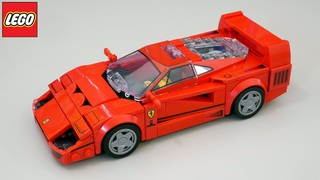 Где мои глаза? Обзор набора ЛЕГО SPEED CHAMPIONS 76934 Ferrari F40 2024