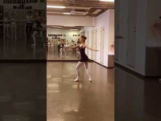 Amazing Sequence of Triple Fouetts - Natsuna Oya #ballet