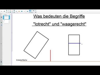 waagerecht