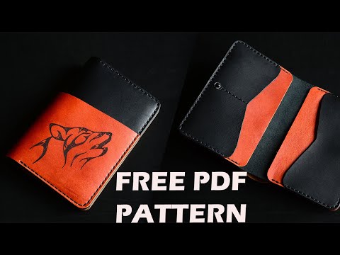 Making a handmade cover and wallet doc, free PDF